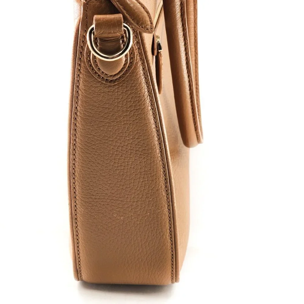LDR Brands -‎ The Porter Leather Laptop bag Tan No Crossbody Strap